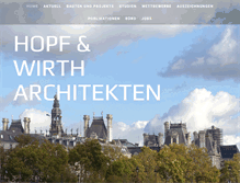 Tablet Screenshot of hopfwirth.ch
